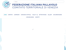 Tablet Screenshot of fipavvenezia.it